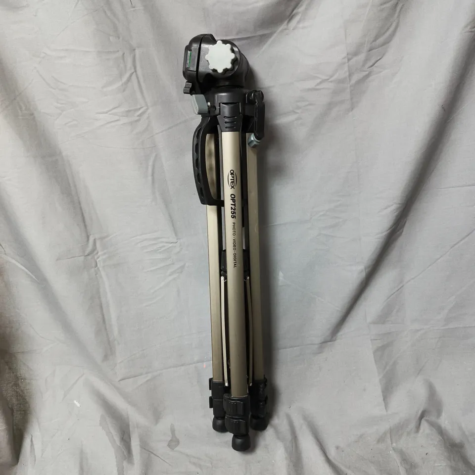 OPTEX OPT255 TRIPOD FOR VIDEO & DIGITAL CAMERAS 