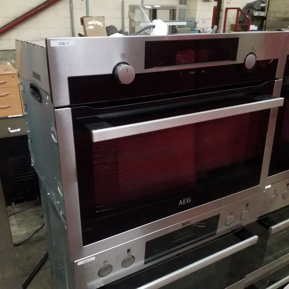 AEG KME525800M BUILT IN MICROWAVE WITH GRILL