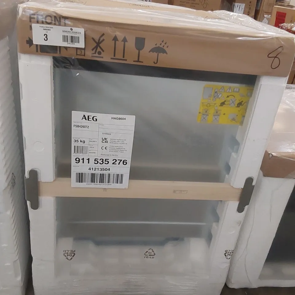 AEG AIR DRY 60CM INTEGRATED 13 PLACE DISHWASHERS MODEL FSB42607Z RRP £484