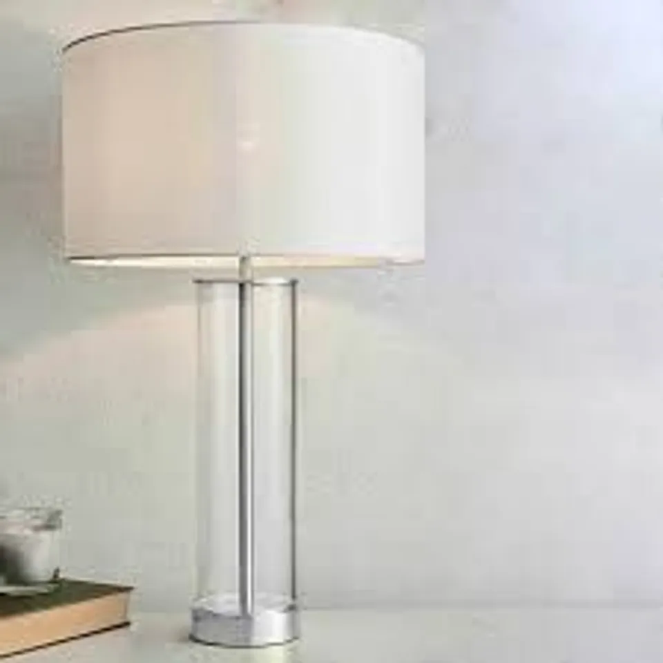 BOXED ENDON LIGHTING LESSINA TOUCH TABLE (SET OF 2) - BRIGHT NICKEL (1 BOX)
