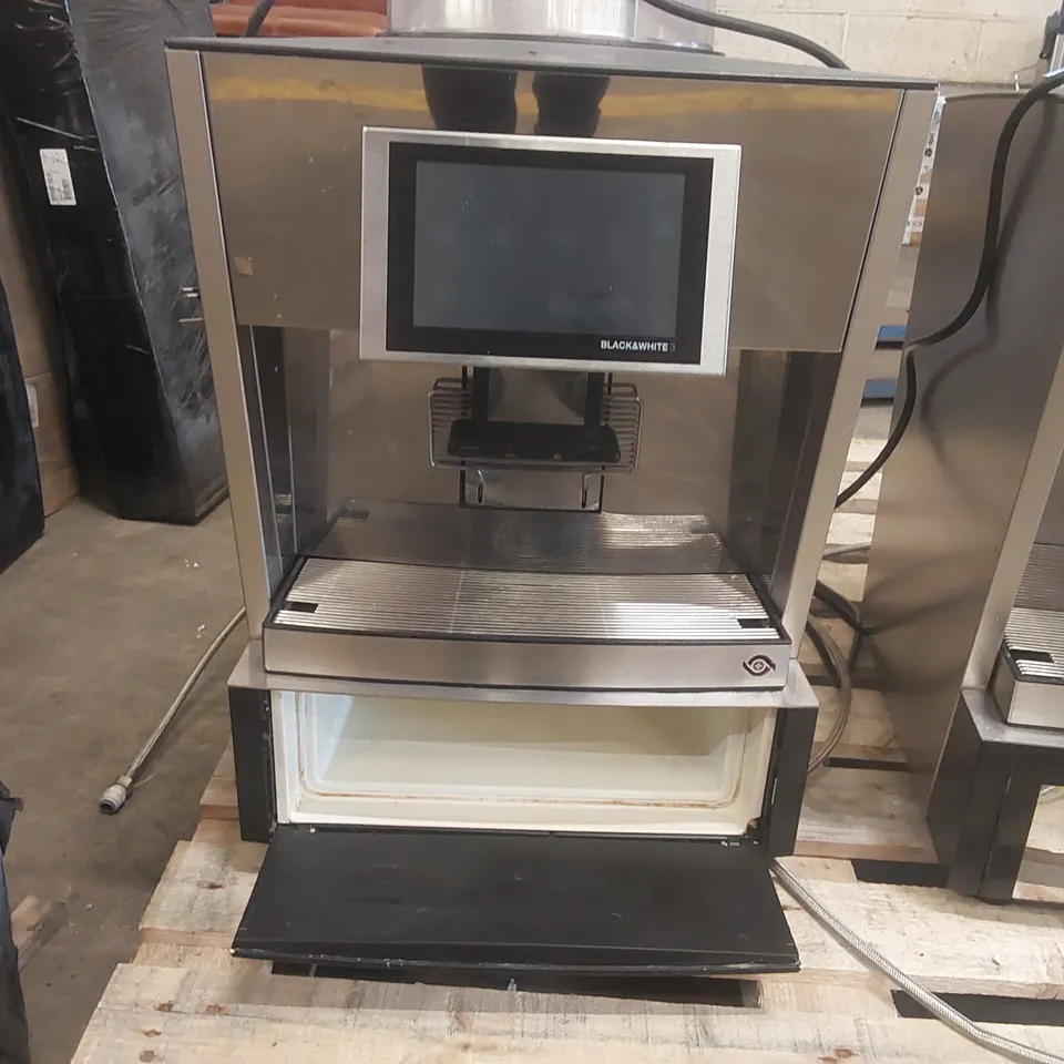 THERMOPLAN BLACK & WHITE 3 COMMERCIAL COFFEE MACHINE