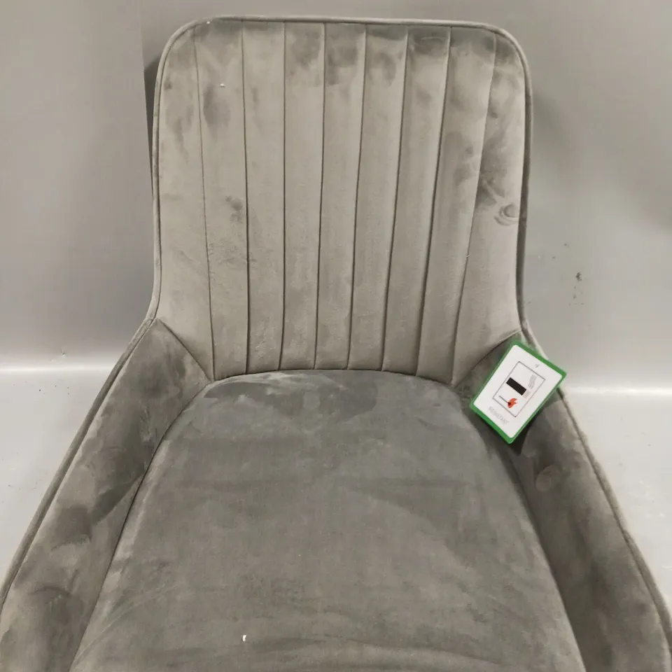 PAIR OF ALISHA STANDARD DINING CHAIR - COLLECTION ONLY 