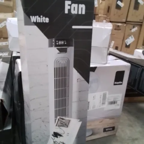 BOXED KEPLIN 36INCH TOWER FAN WHITE