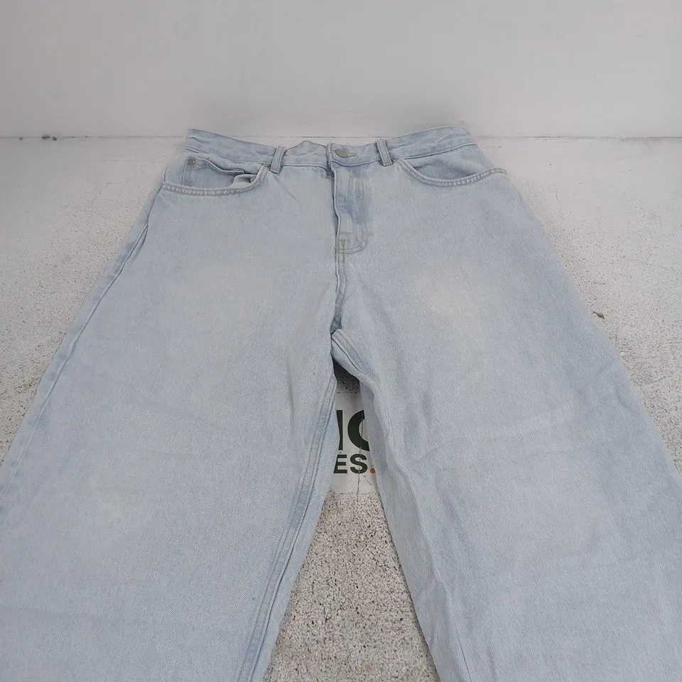 ZARA JEANS – LIGHT-WASH DENIM, UK 12 (EU 40, US 31) MADE IN TURKEY