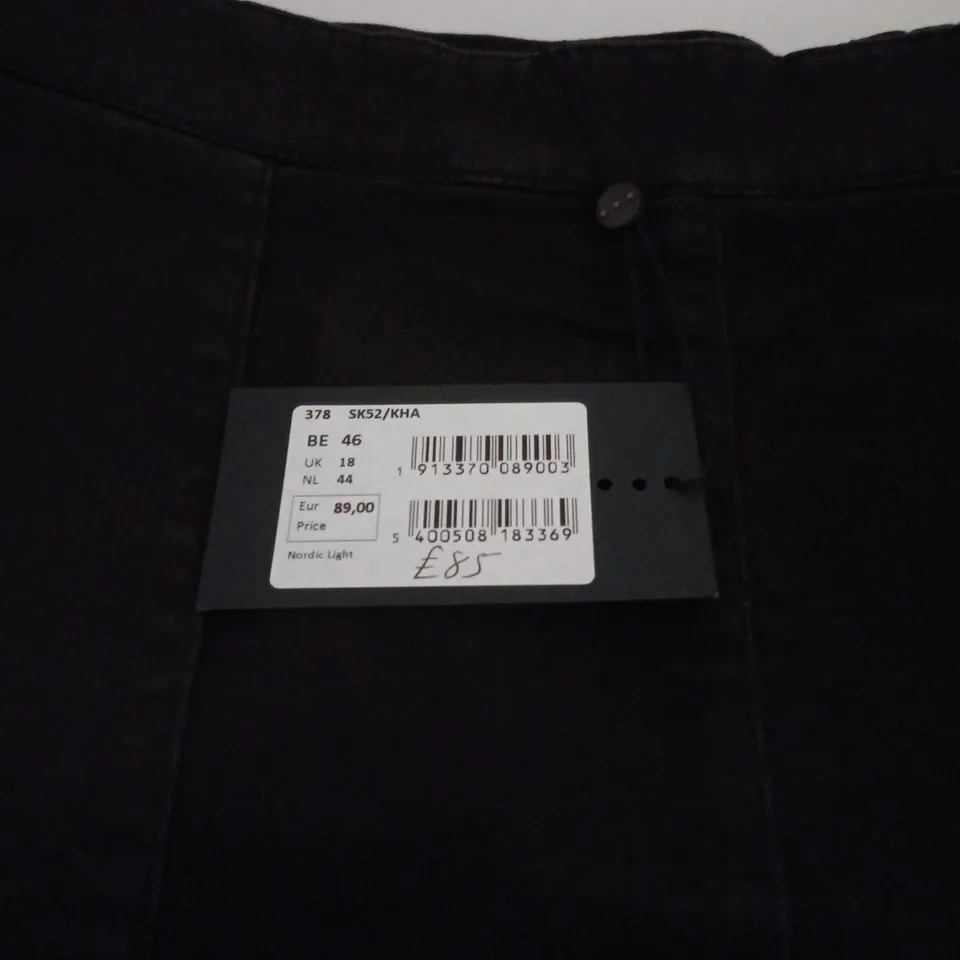MARIE MERO BLACK SKIRT WITH POCKETS UK 18 TAGGED