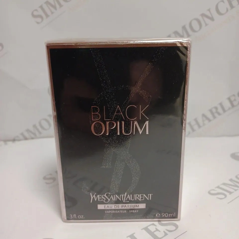 BOXED SEALED YVES SAINT LAURENT BLACK OPIUM EAU DE PARFUM 90ML