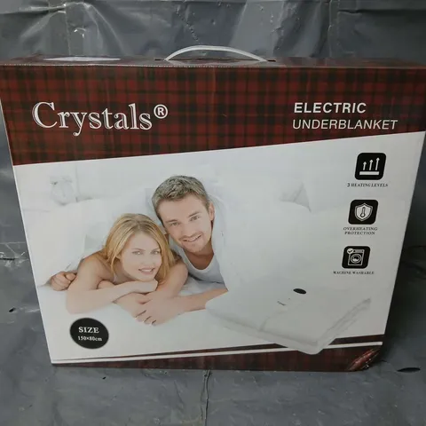 BOXED CRYSTALS ELECTRIC UNDERBLANKET (150x80cm)