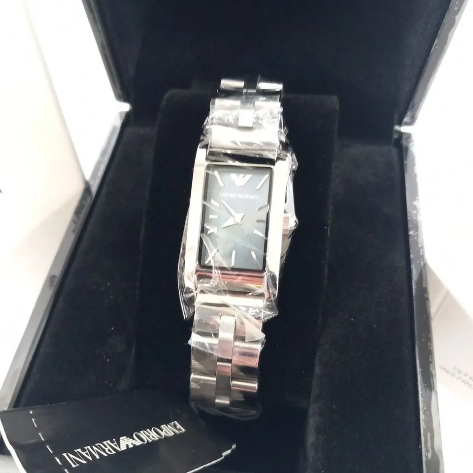 BOXED EMPORIO ARMANI AR0747 WRIST WATCH