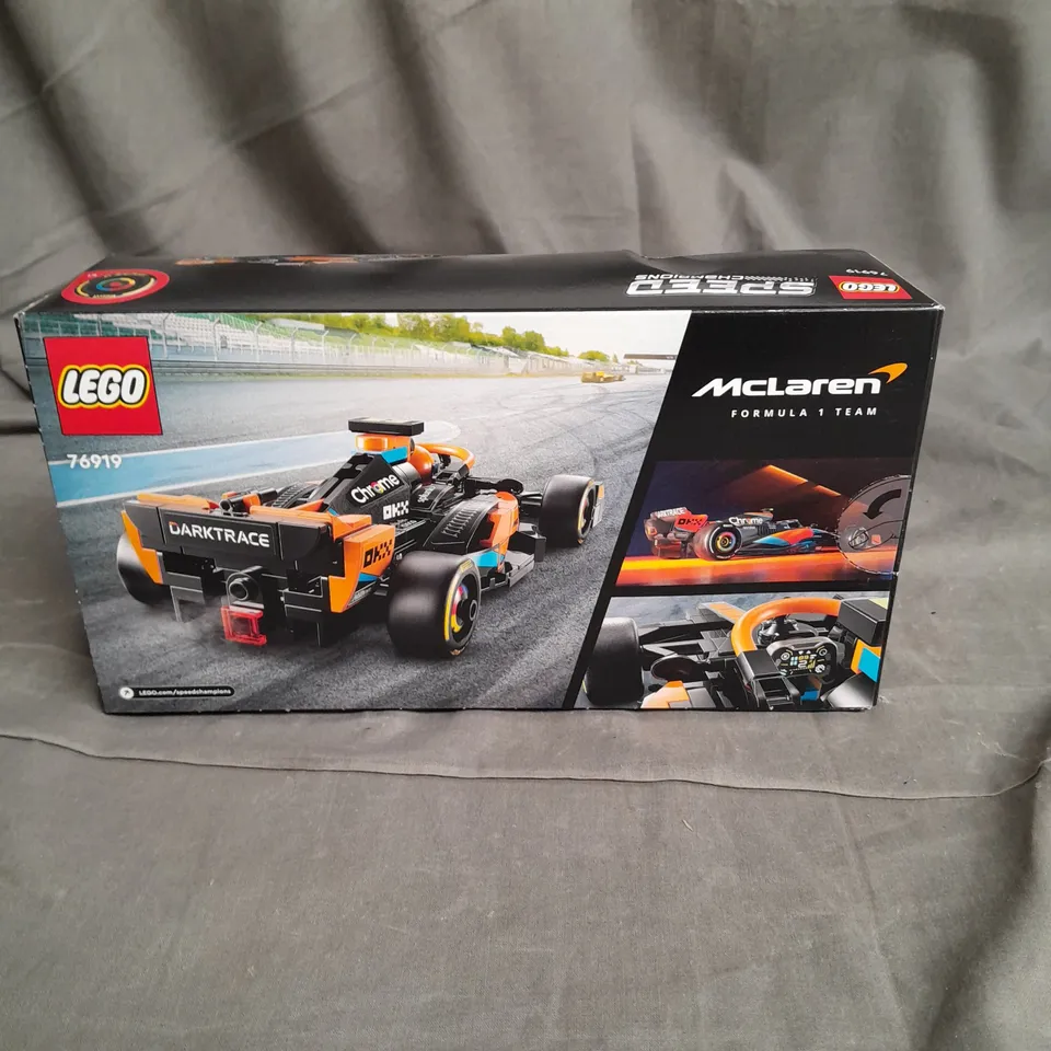 BOXED LEGO SPEED CHAMPIONS MCLAREN FORMULA 1 CAR