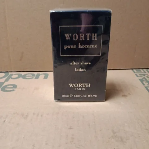 BOXED AND SEALED WORTH POUR HOMME 100ML AFTER SHAVE LOTION
