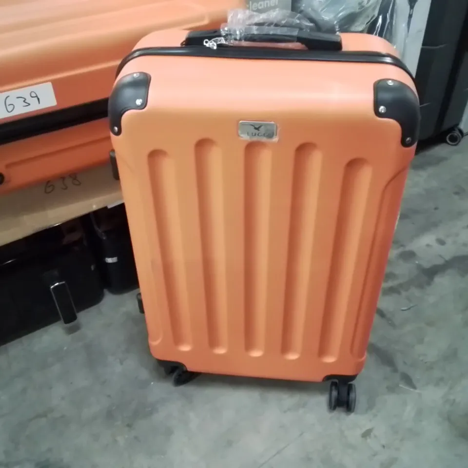 MEDIUM SUITCASE ORANGE & BLACK 