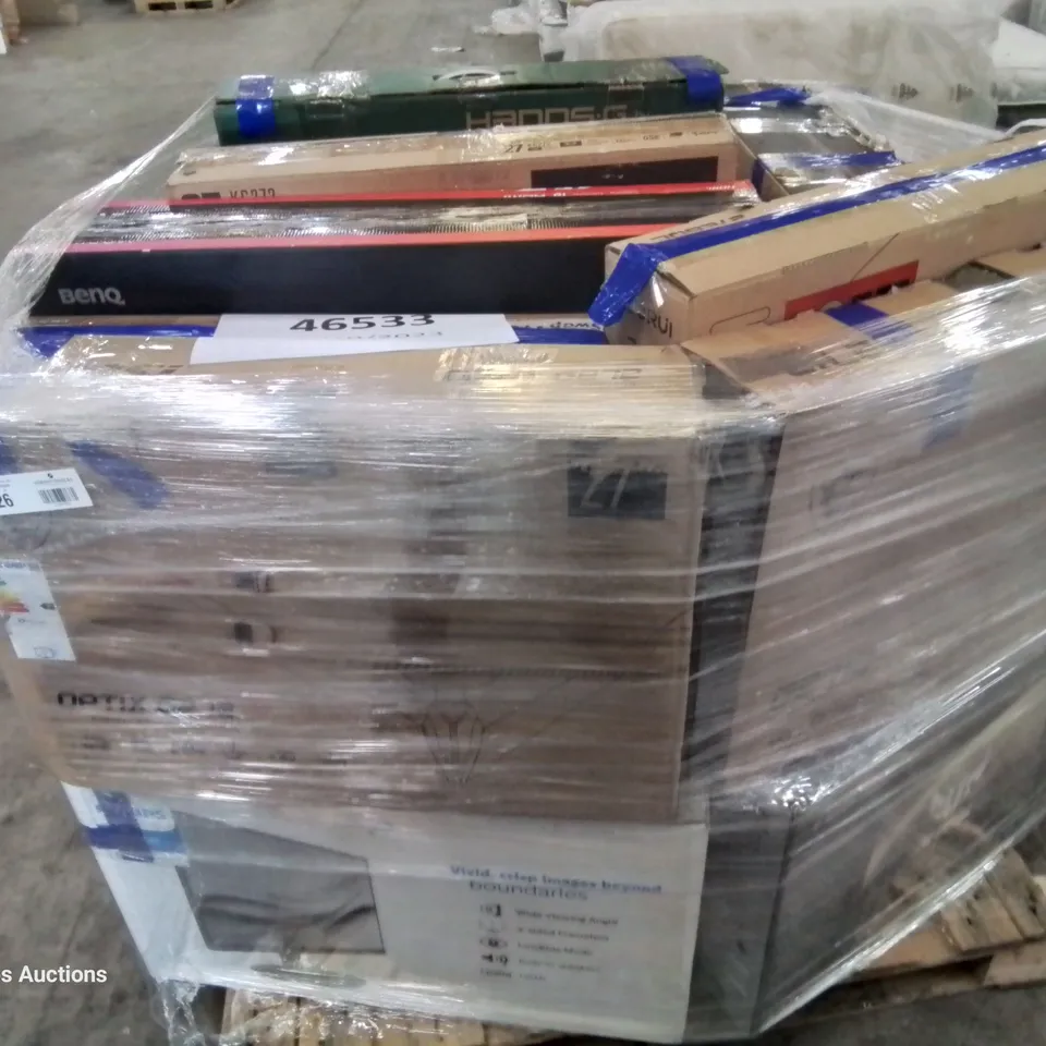 PALLET OF APPROXIMATELY 18 ASSORTED MONITORS TO INCLUDE