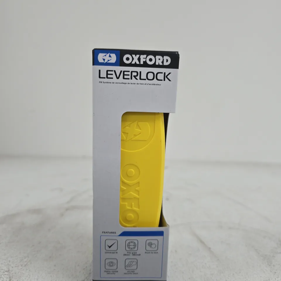 OXFORD LEVERLOCK BRAKE LEVER & THROTTLE LOCK – BOXED