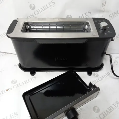 BOXED NINJA 2 IN 1 TOASTER & GRILL ST100UK