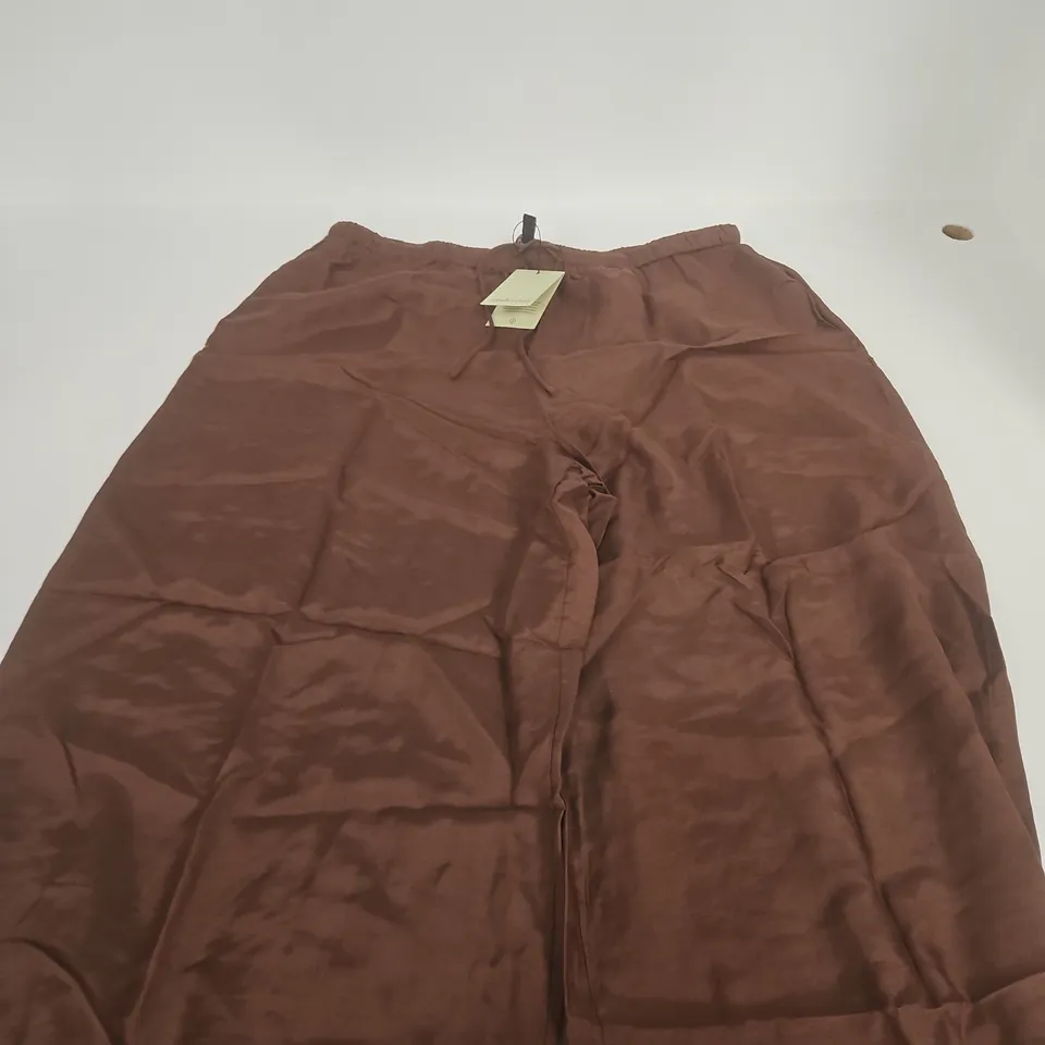 NOBODY'S CHILD VIOLET CUFFED TROUSERS – UK14