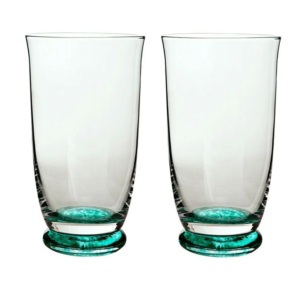 BOXED GREENWICH 400ML GLASS TUMBLER