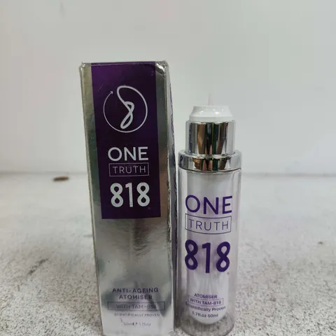 ONE TRUTH 818 ANTI-AGEING ATOMISER – 50ML