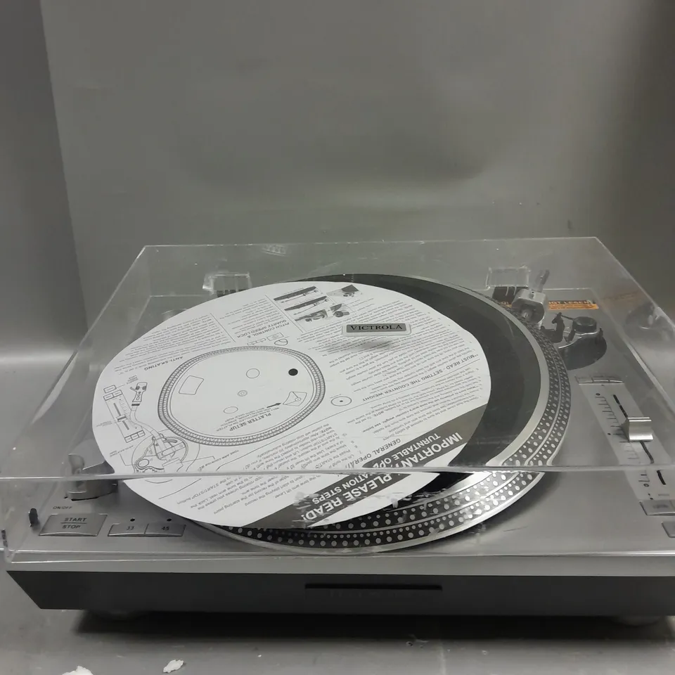 BOXED VICTROLA VPRO-2000 PROFESSIONAL TURNTABLE 