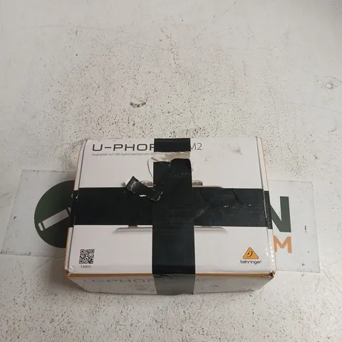 BEHRINGER U-PHONO USB AUDIO INTERFACE – BOXED (M2)