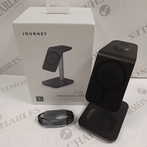BOXED JOURNEY 3-IN-1 WIRELESS CHARGING STAND