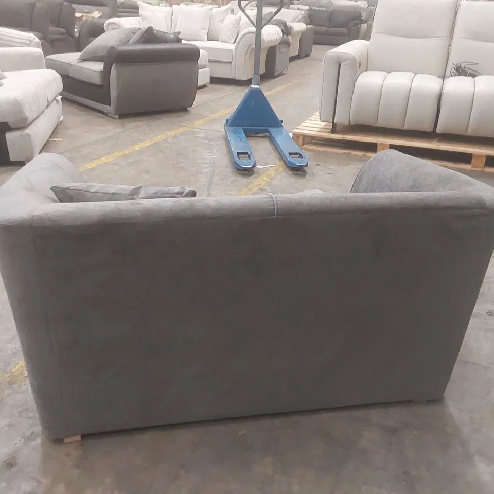 QUALITY DESIGNER KENSTER FABRIC UPHOLSTERED SOFA BED
