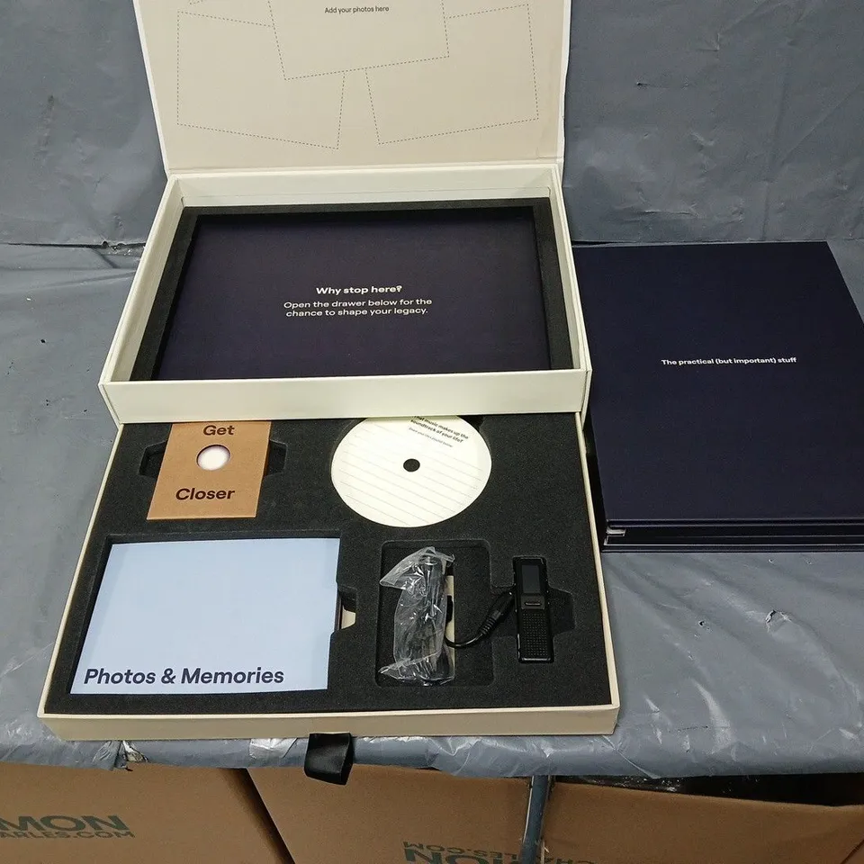 BOXED OCTOPUSLEGACY FOR WHEN I GO 