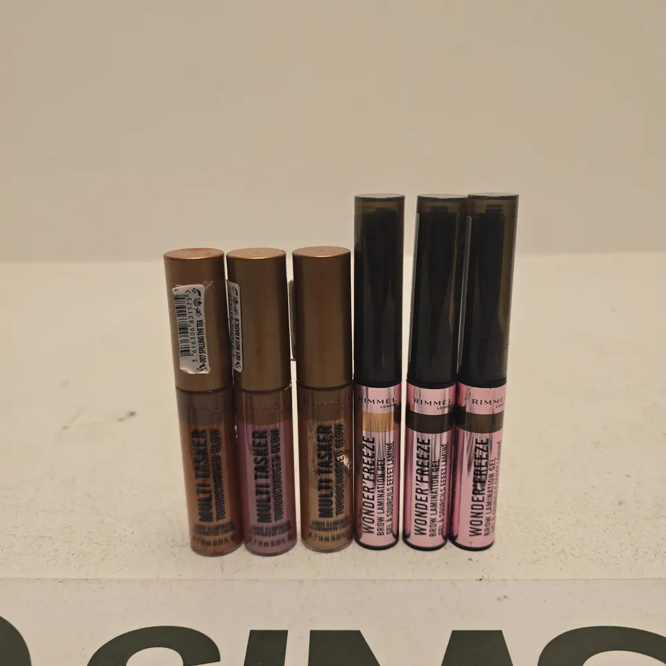 RIMMEL LONDON LIQUID ILLUMINATOR AND BROW LAMINATION GEL