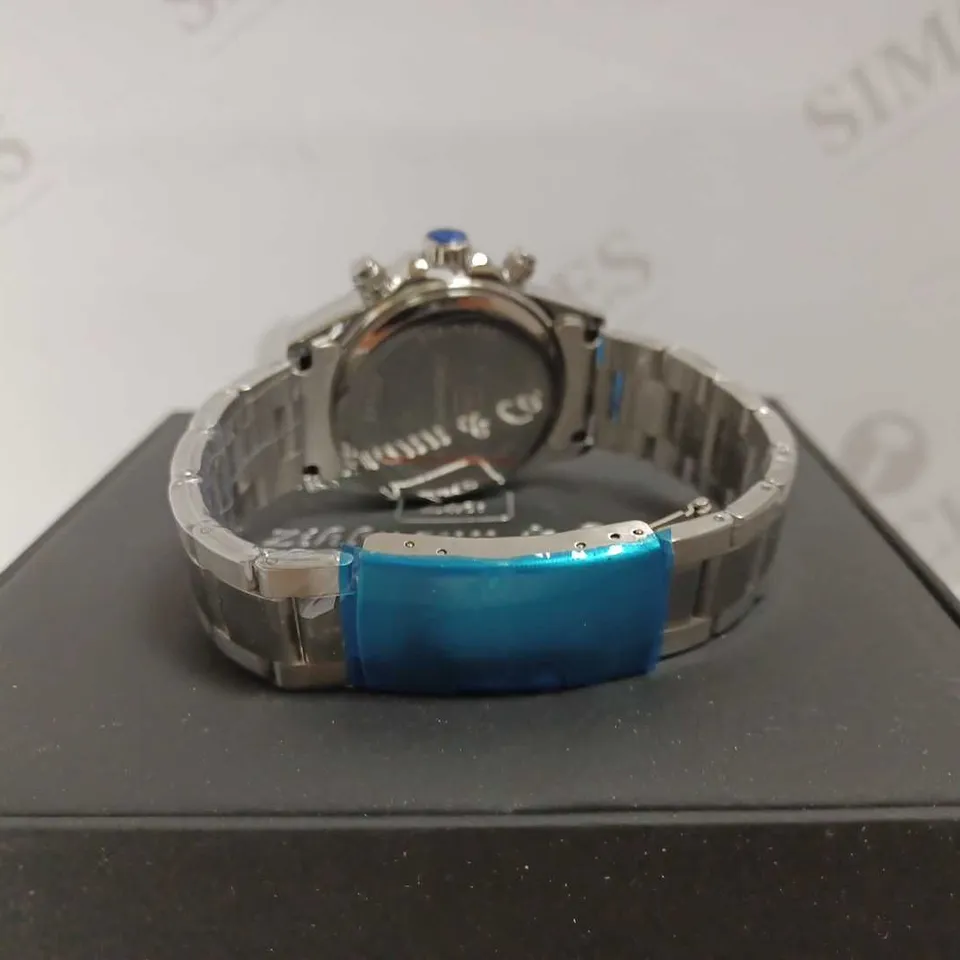 ZIHLMANN & CO TRIPLE DIAL BRACELET STRAP WRISTWATCH