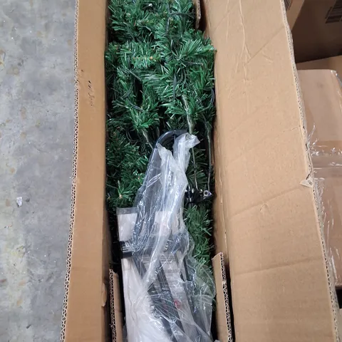 BOXED PRE-LIT SEASONAL TREE WITH STAND - SIZE UNSPECIFIED