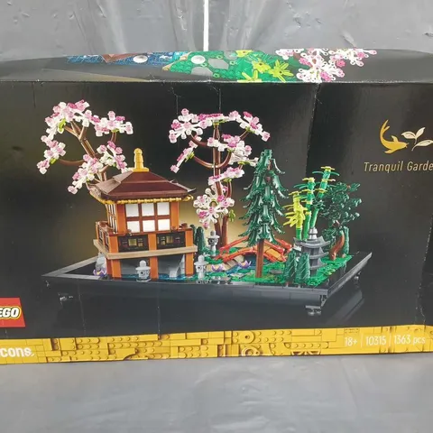 BOXED LEGO 10315 TRANQUIL GARDEN 