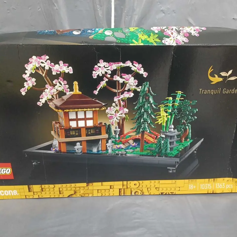 BOXED LEGO 10315 TRANQUIL GARDEN  RRP £94.99