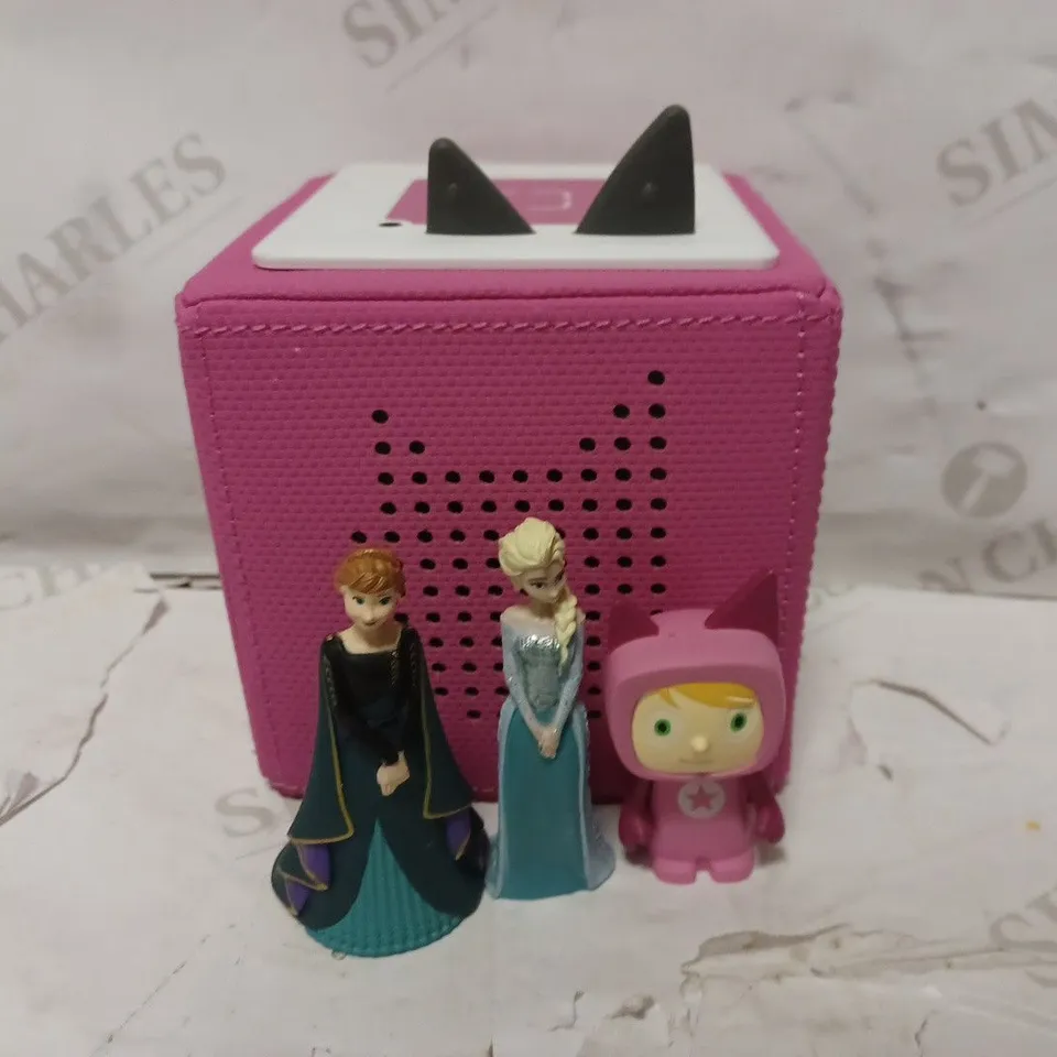 TONIEBOX STARTER SET PINK PLUS FROZEN ELSA RRP £99.99