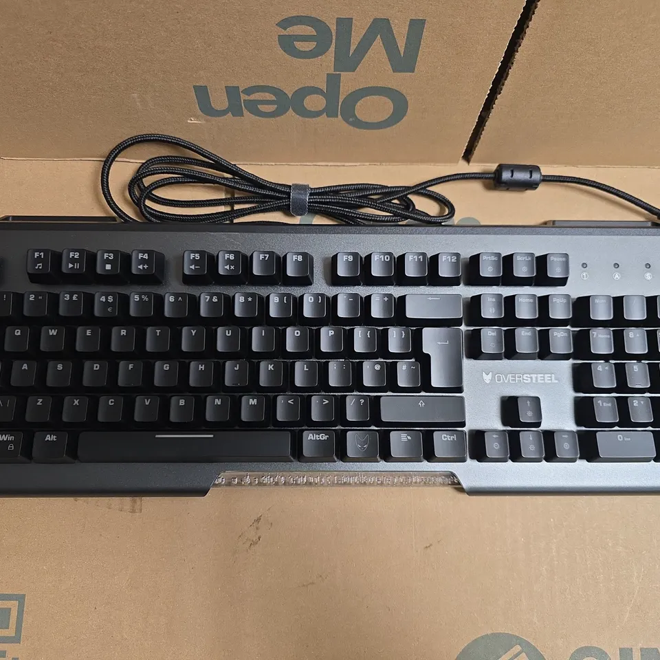 OVERSTEEL IRON RGB MECHANICAL KEYBOARD