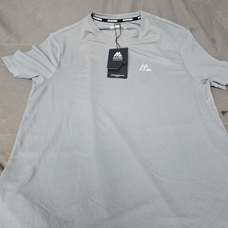 MONTIREX PEAK GRIDDED TEE - SIZE M
