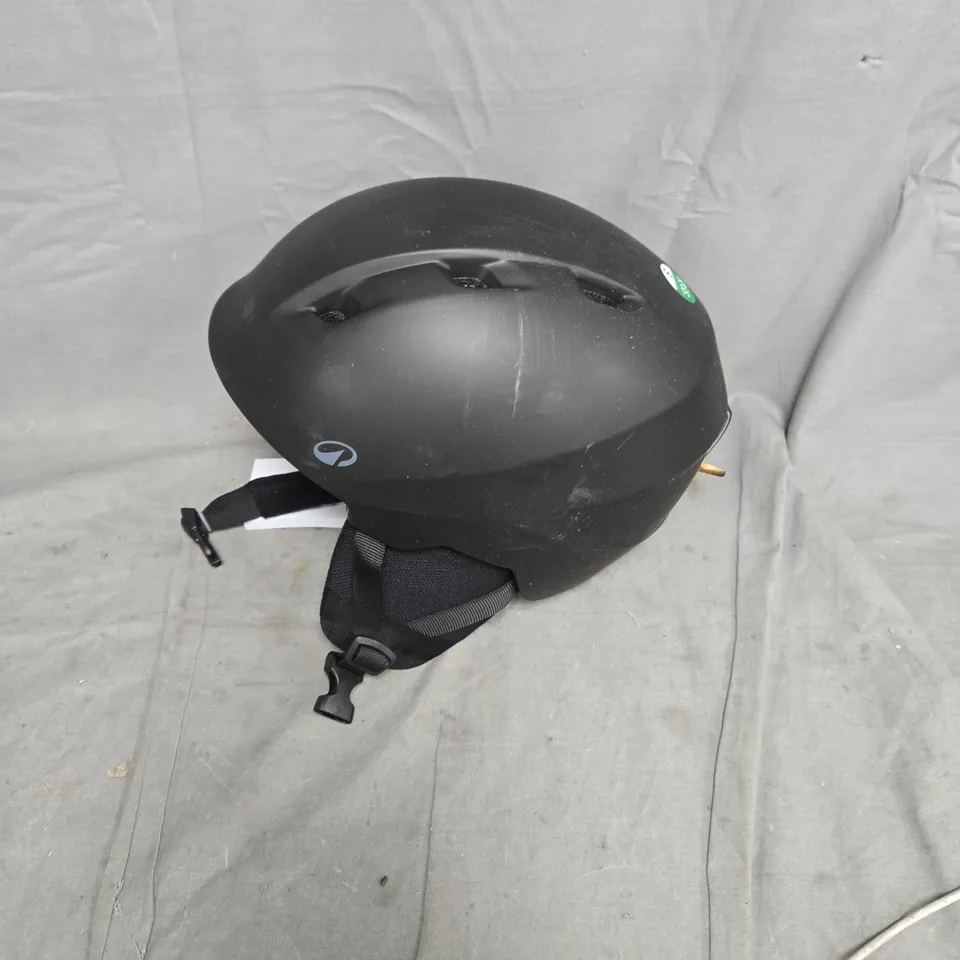 DECATHLON QUECHUA 500 SKI HELMET - BLACK, 52-55 CM (S)