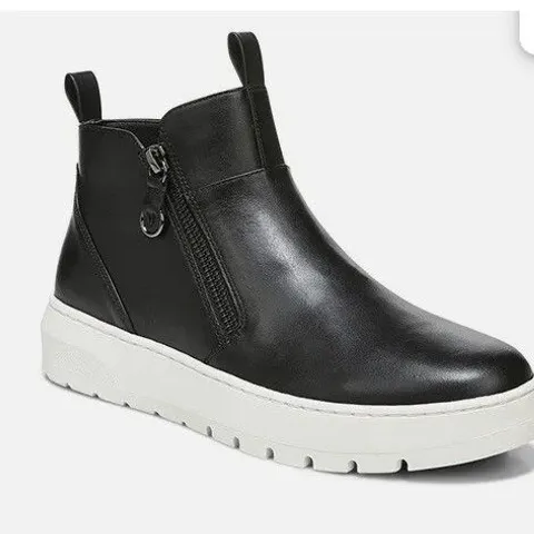 VIONIC BRINKELY HI TOP TRAINERS BLACK SIZE 5.5