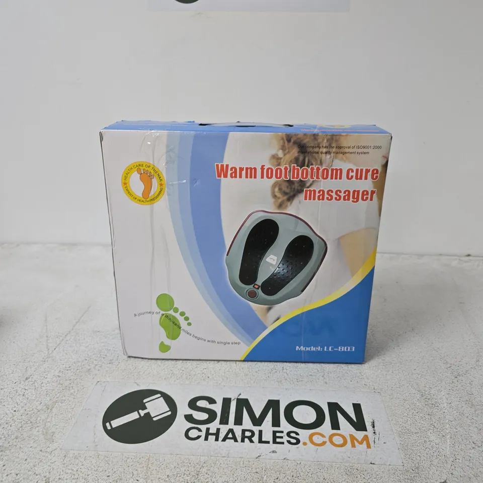 WARM FOOT MASSAGER – MODEL LC-803