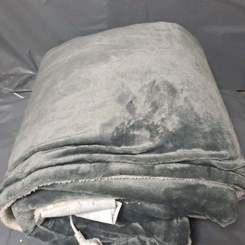HOMESMART ELECTRIC HEATED BLANKET - GREY