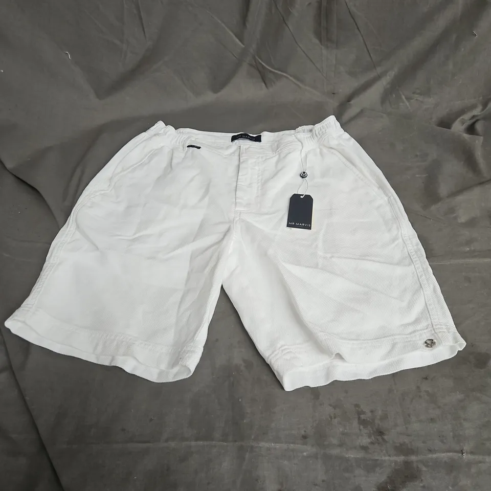 MR MARVIS THE PIQUES SHORTS IN WIMBLEONS SIZE 32/M