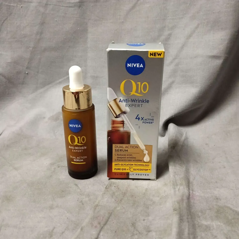 NIVEA Q10 ANTI-WRINKLE EXPERT DUAL ACTION SERUM – BOXED 30ML