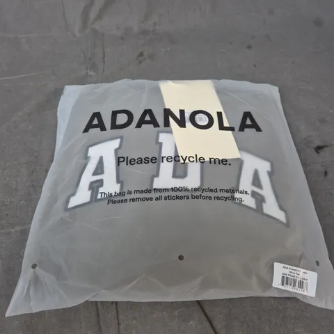 ADANOLA  OVERSIZED HOODIE – OLIVE GREEN – UK M