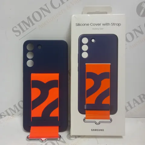 BOXED SAMSUNG GALAXY S22+ SILICONE COVER WITH STRAP