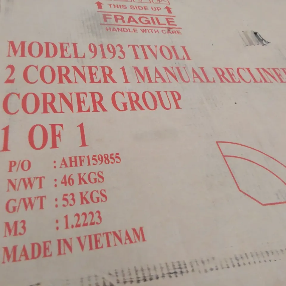 BIXED DESIGNER TIVOLI CORNER SECTION MID GREY