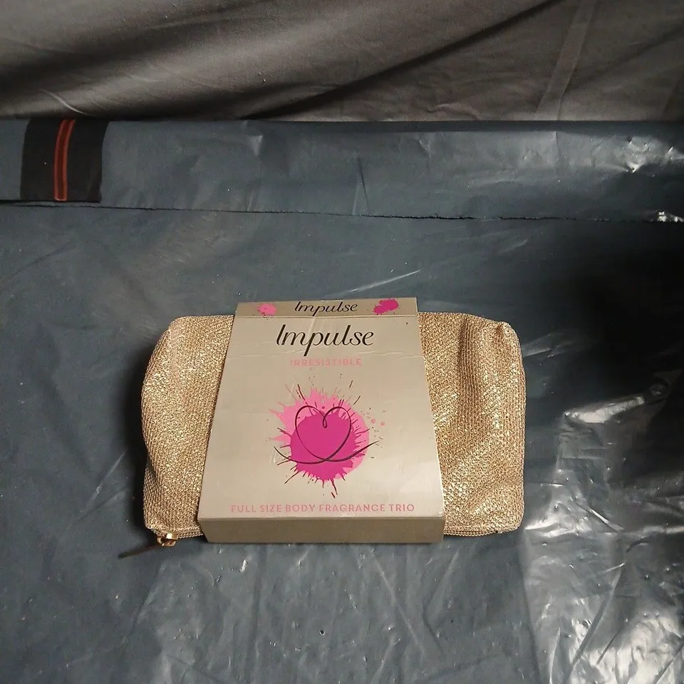 IMPULSE FULL SIZE BODY FRAGRANCE TRIO GIFT SET