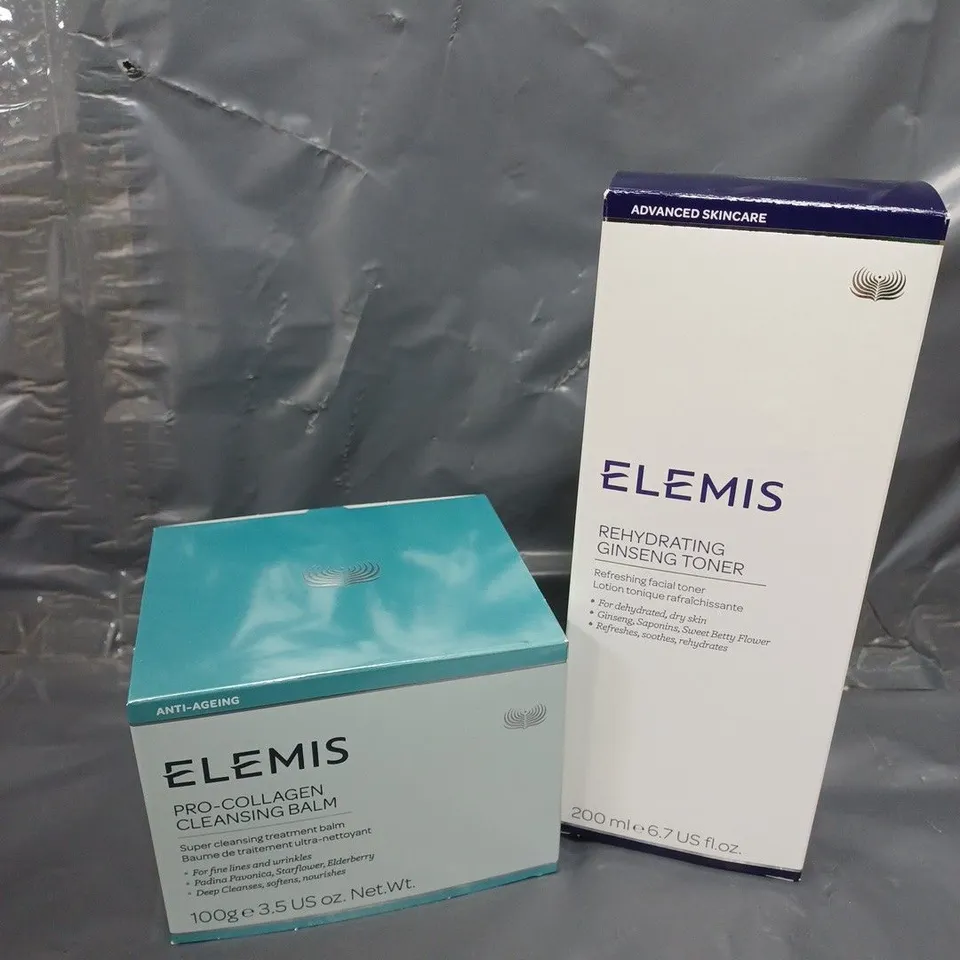BOXED ELEMIS DUO TO INCLUDE PRO-COLLAGEN CLEANSING BALM (100g) & SOOTHING GINSENG TONER (200ml)