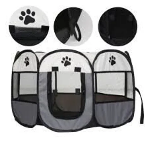 OYPLA 91CM LARGE FOLDING PET DOG RABBIT RUN PLAY PEN