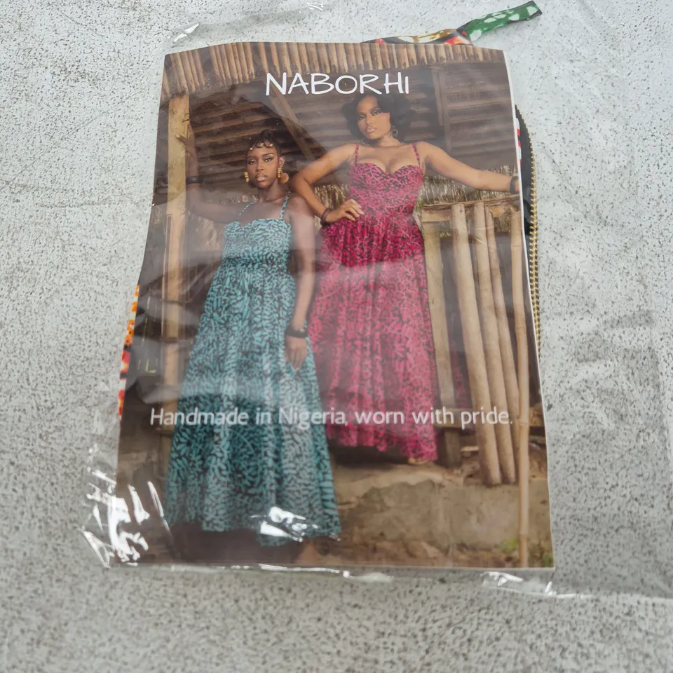 NABORHI Handmade in Nigeria – Women's Purse (Printed Fabric, with Brand Booklet)