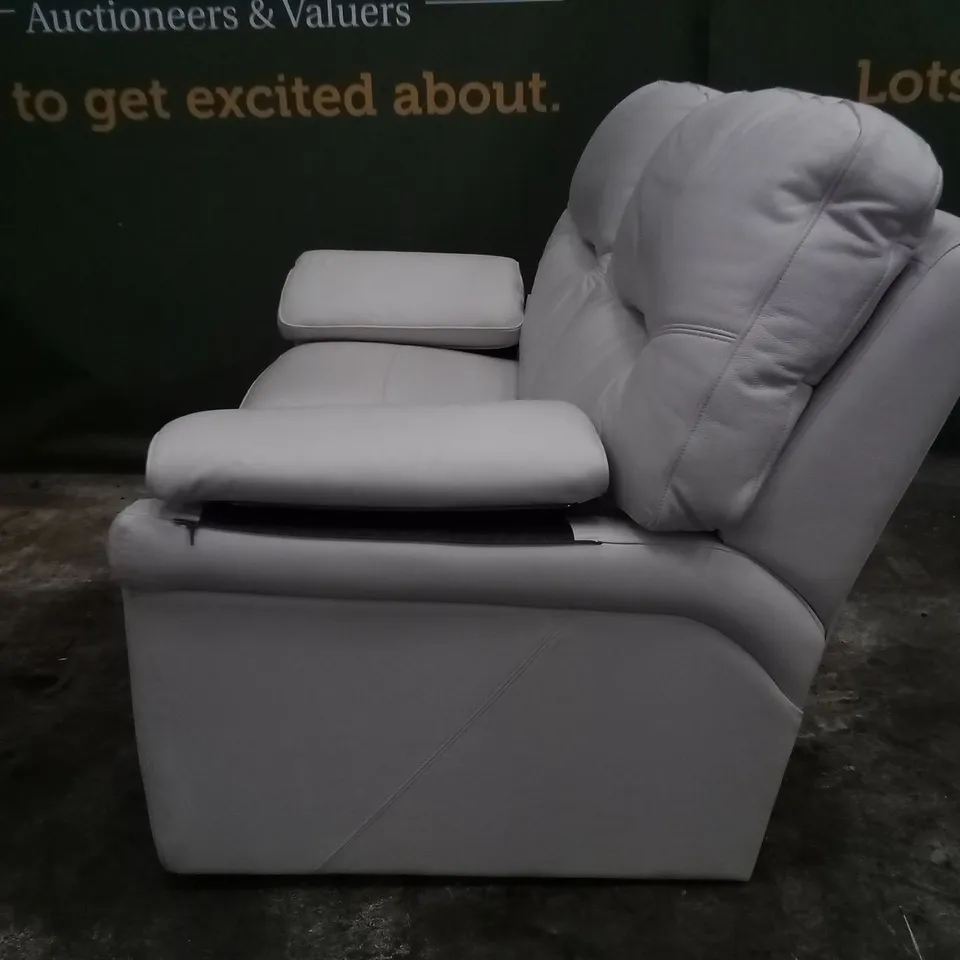 DESIGNER G PLAN SEATTLE CAMBRIDGE CHALK 2 SEATER SOFA 