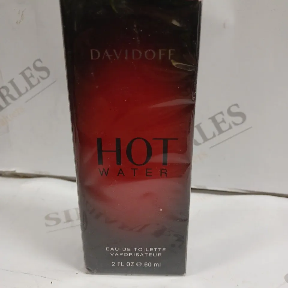 BOXED AND SEALED DAVIDOFF HOT WATER EAU DE TOLETTE 60ML