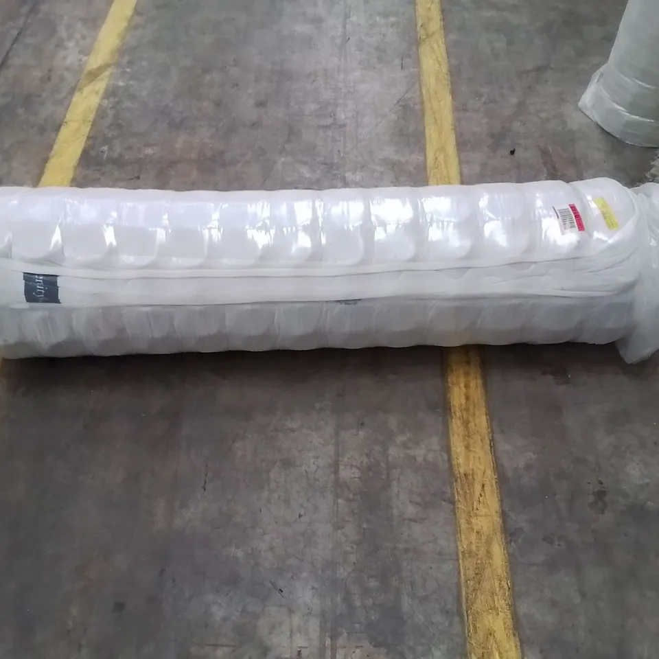 QUALITY BAGGED AND ROLLED SERENITY HYBRID COIL AND MEMORY FOAM KINGSIZE MATTRESS 